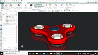 HOW TO DESIGN A FIDGET SPINNER IN NX UNIGRAPHICS. #NX #CAD #CAM #CAE #PRODUCT_DESIGN