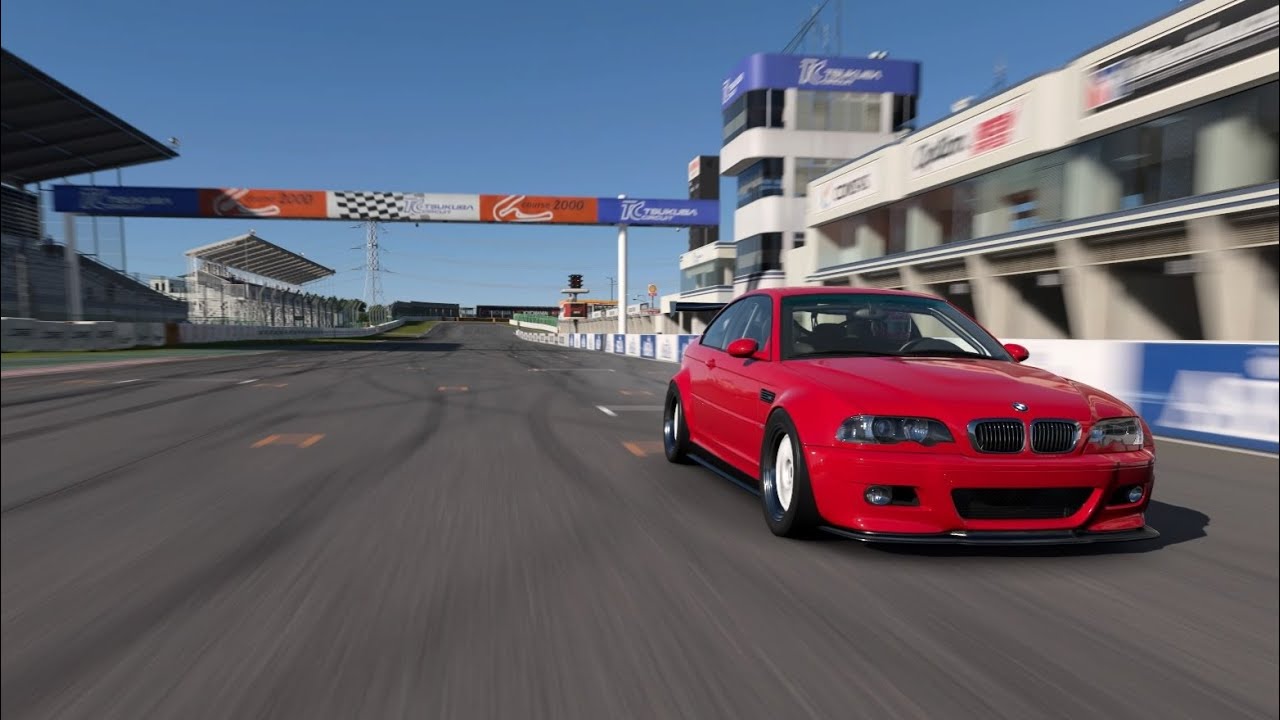 BMW M3 E46 V8 TURBO Swap : Attack Tsukuba - Gran Turismo 7 #gt7 # ...