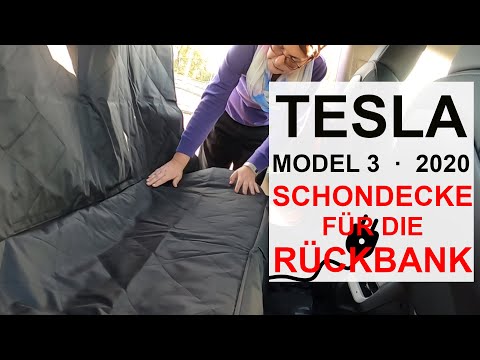 Video: Tesla Fügt Dem Rücksitz Des Modells 3 Mehr Kissen Hinzu