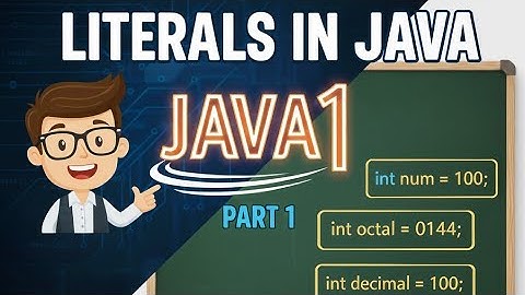 Lecture 7 | Integral Literal Representation in Java | Octal, Decimal & Hexadecimal Explained |