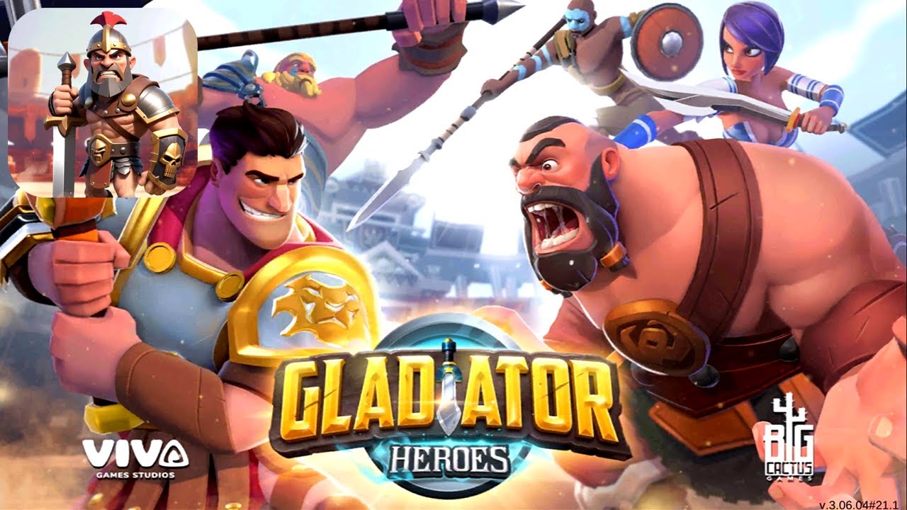 Gladiator Heroes - Gameplay Walkthrough Part 1 - (iOS, Android)