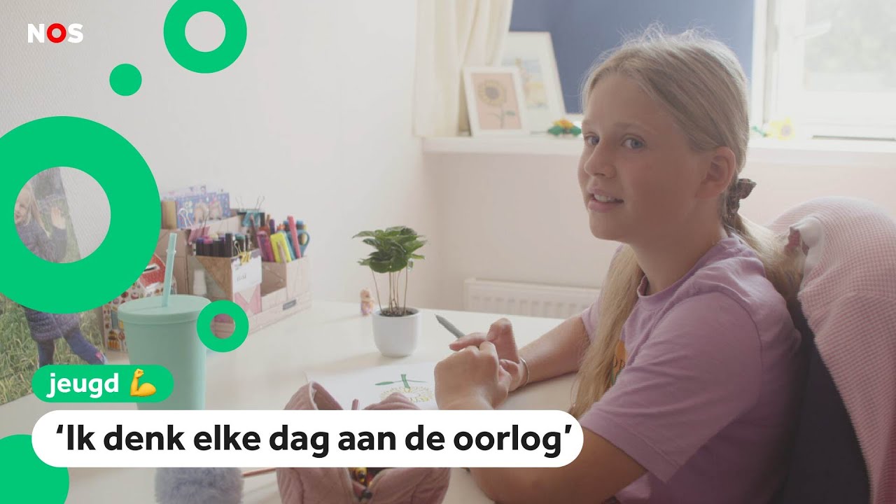 Elise vluchtte uit Oekraïne en blijft voorlopig in Nederland