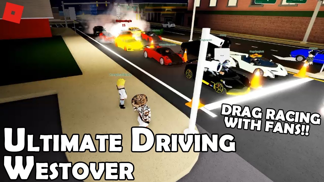 Drag Racing Roblox Ultimate Driving Westover Youtube - roblox ultimate driving gang