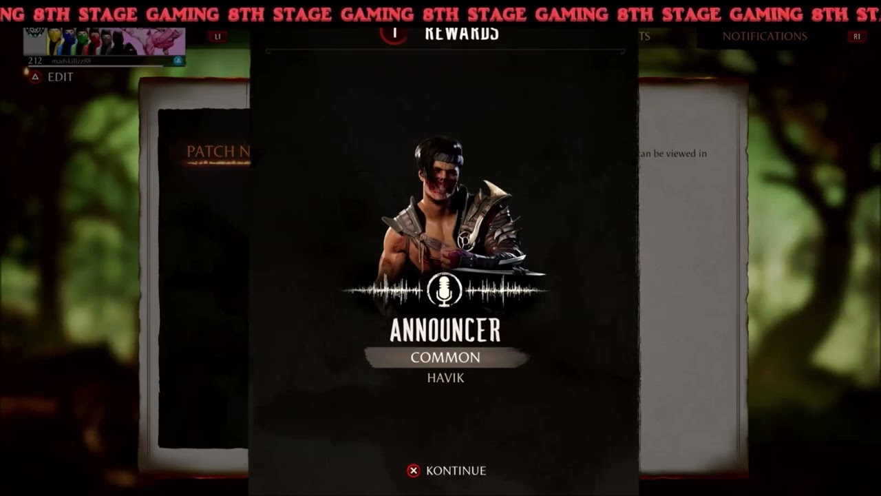 How To Unlock Havik's Announcer Voice(Mortal Kombat 1)