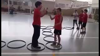 PIEDRA PAPEL O TIJERA UTILIZANDO AROS | rock paper or scissors game screenshot 1