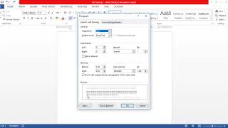 Tab Settings