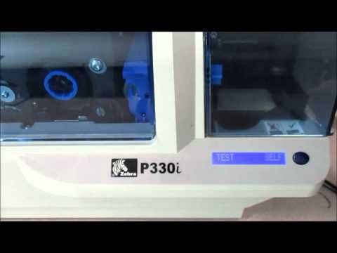 Zebra P330i / P430i Test Card
