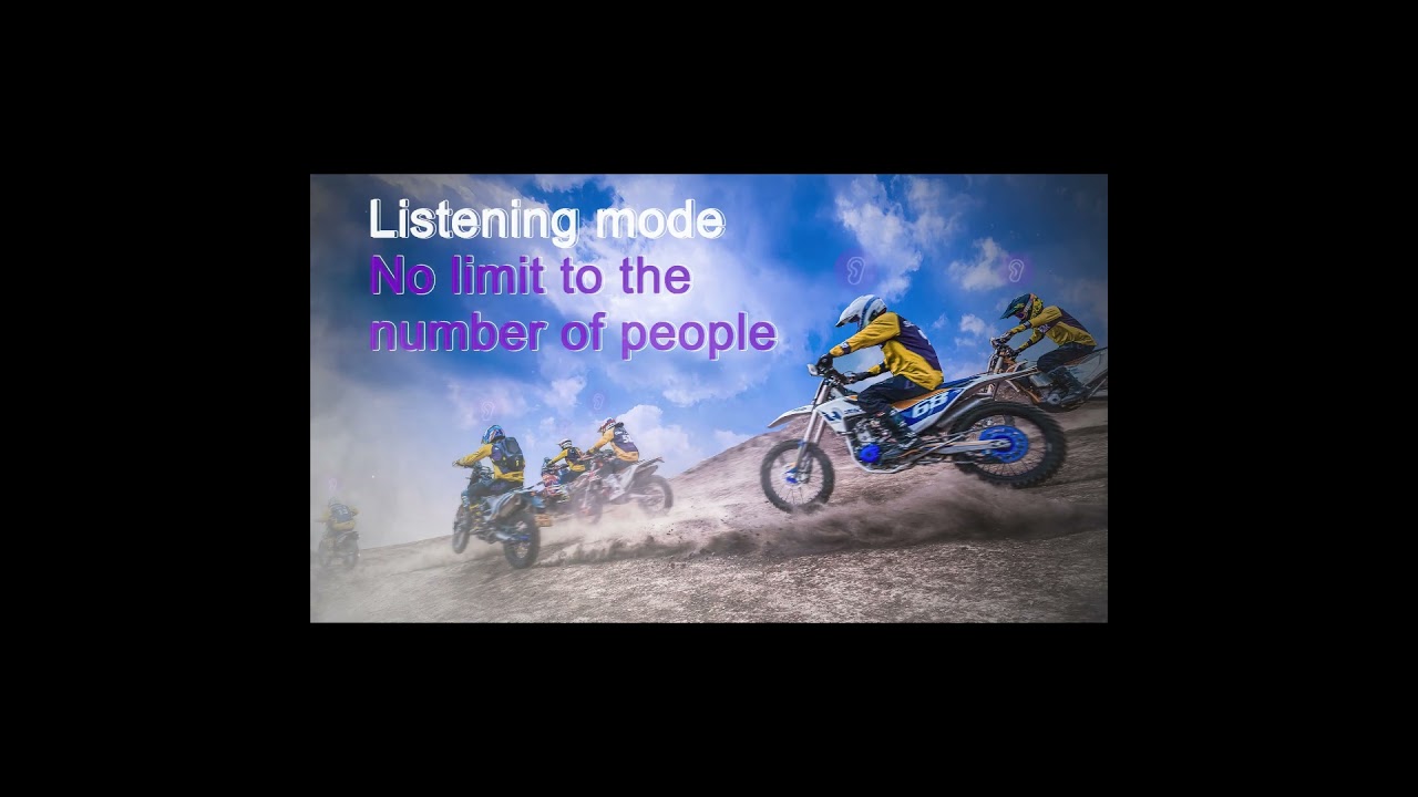 EJEAS MS8 MESH INTERCOM, dynamic auto-connection, more stable and totally free your hands!