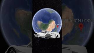 I found amazing strange racing car on google earth google maps shorts googleearth youtube