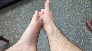 How strong is your foot. MTP flexion exercise
