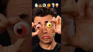 Halloween Gummy Eyeballs Snacks Asmr