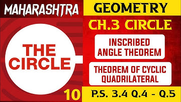 Ch.3 CIRCLE Basics of P.S.3.4 Part 10| 10th Geometry New Syllabus Maharashtra SSC Board | Dinesh Sir