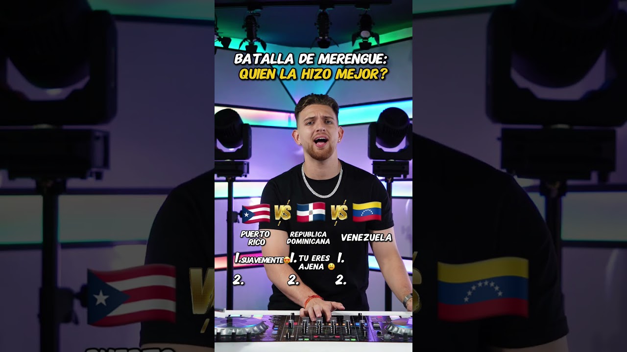 Batalla de Merengue 💥🔥 Quién se la llevó esta vez?🇵🇷🇩🇴🇻🇪Puro swing y sabrosura 🕺💃