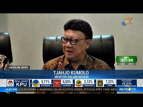Pemerintah Evaluasi Total Pemilu 2019