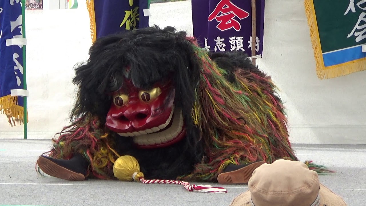 2019年2月10日 7編 字玻名城（獅子舞）：玻名城獅子舞保存会【南の駅やえせ】