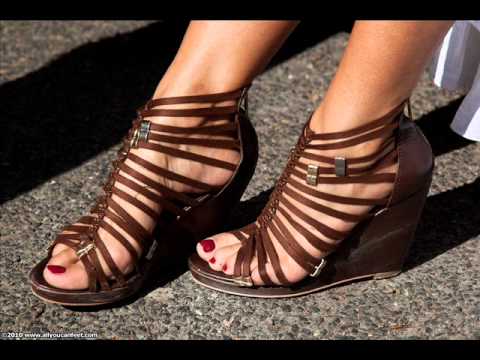 Sexy Foot in Sandal & Mule 107 - YouTube