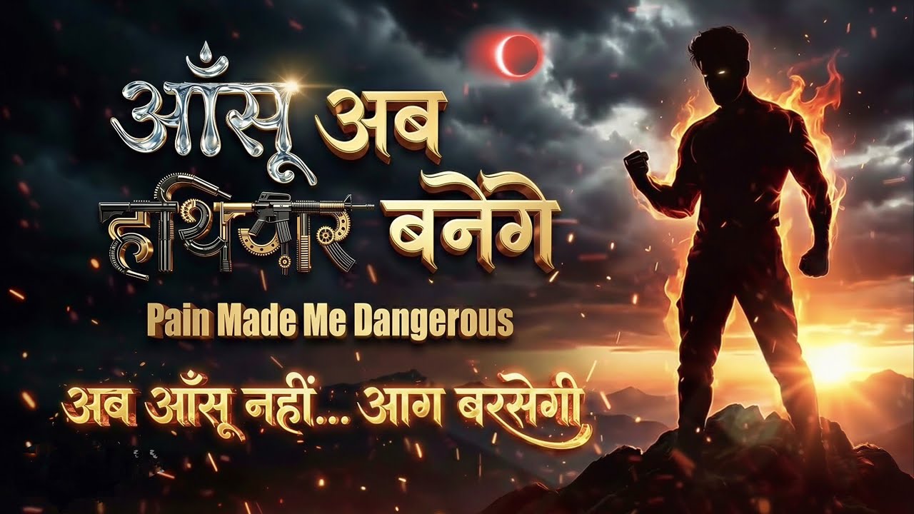 आँसू अब हथियार बनेंगे | Powerful Motivational Song 2026 | Emotional Hindi Inspiration Anthem