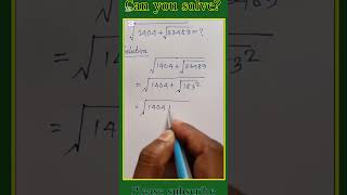 Simplify the radical Square Root Math problem | Can you solve it?