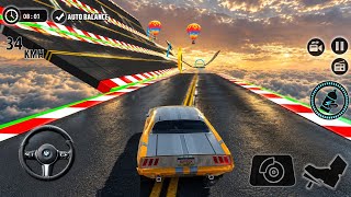 Crazy Sky Race - Impossible Car Stunt || Car Driving Simulater screenshot 4