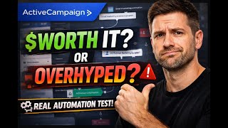 ActiveCampaign Review 2026: Is It Worth the Price or Just Overhyped? (Real Automation Test)