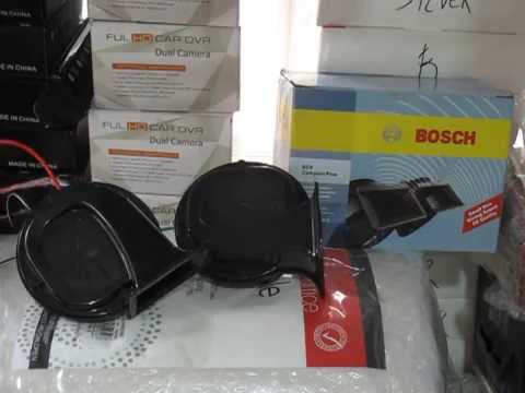 Bosch Horn Ec6 Compact Plus Dual Tone Fanfare Car Horns 12v Youtube