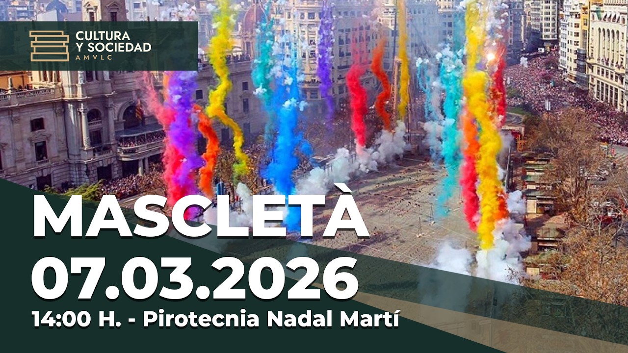 Mascletà 7 de Marzo: Pirotecnia Nadal-Martí | Fallas 2026| Retransmisión en directo