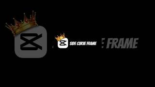 Side curve frame tutorial in Capcut #shots