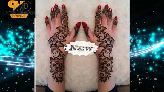 Latest Top Simple Easy And Stylish Arabic Khafif Mehndi Designs Images Collection