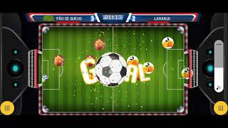 Pão de queijo x Laranja Royal Table Soccer screenshot 5