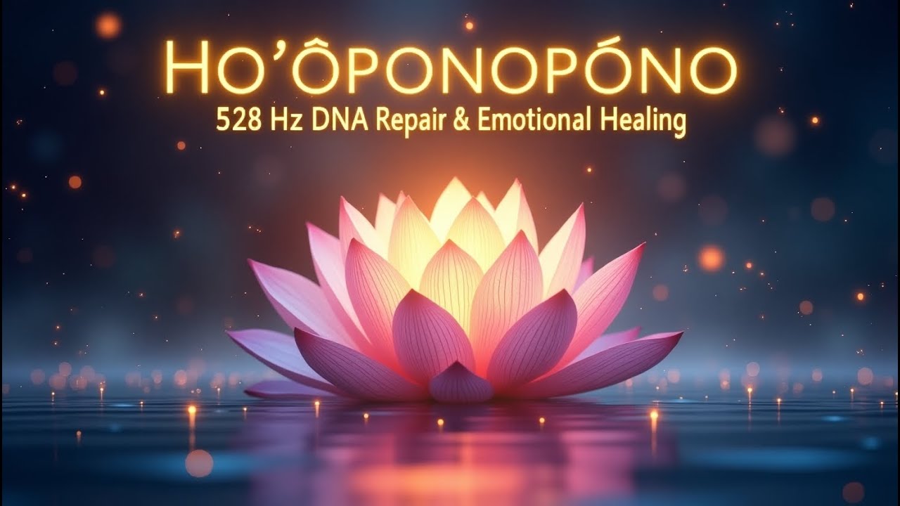 Ho'oponopono Healing Song 528Hz | Forgiveness & Self-Love | 5-Language Mantra
