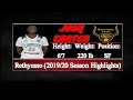 Josh carter  20192020 highlights