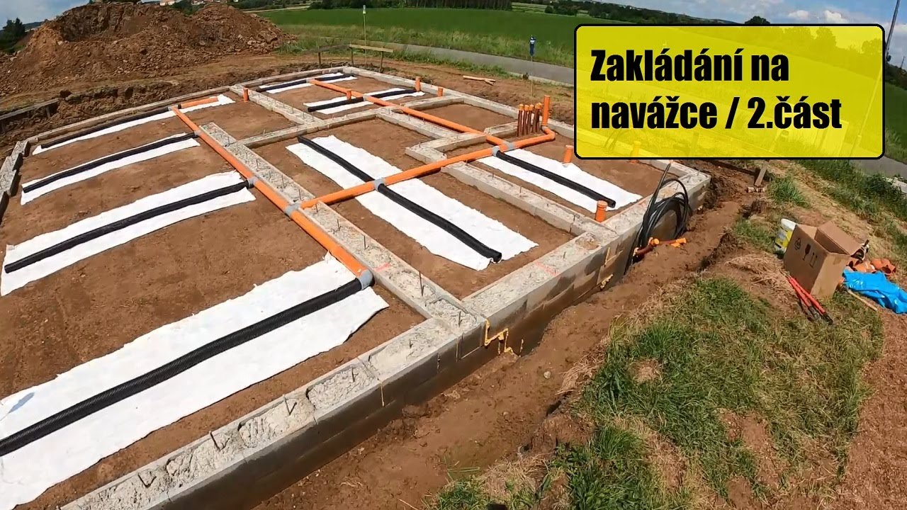Zakládání na navážce - 2. část