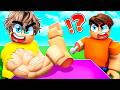 ROBLOX ARM WRESTLE SIMULATOR with my Daddy!