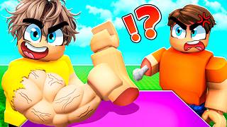 ROBLOX ARM WRESTLE SIMULATOR with my Daddy!