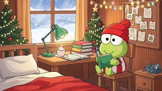 Download Lagu Keroppi’s Cozy Winter Study 🐸 Warm Lofi Beats for Focus \u0026 Calm ❄️ Calm Lofi Vibes Ambience MP3