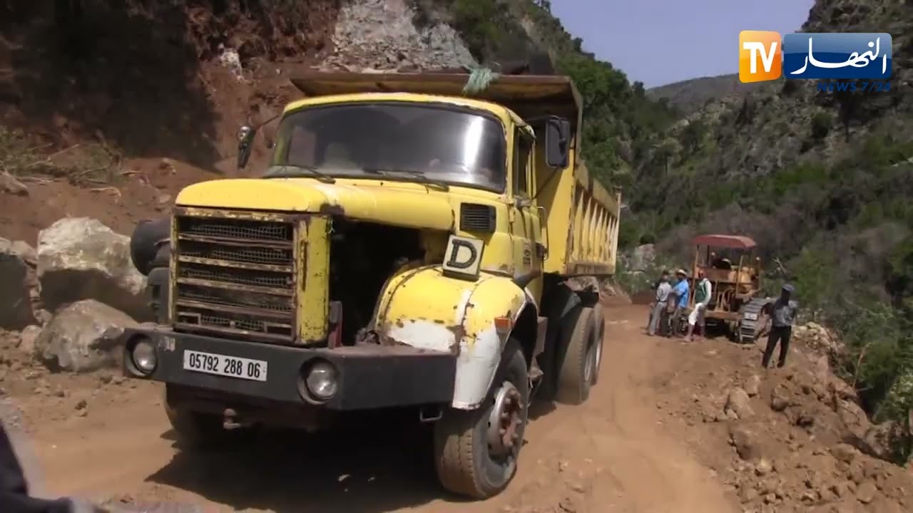 بجاية:  فتح طريق بوحالومن لفك العزلة وتقريب المسافة لسكان قرى تامريجت