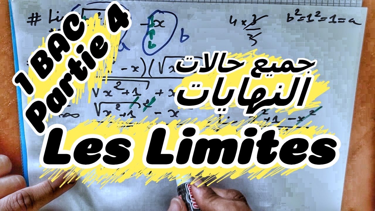 🔥🔥 Calcul Des Limites 1 🔻 1 Bac 🔻 Partie 4 🔻 - BIOF - Cour + Exercices (Les méthodes plus simples)