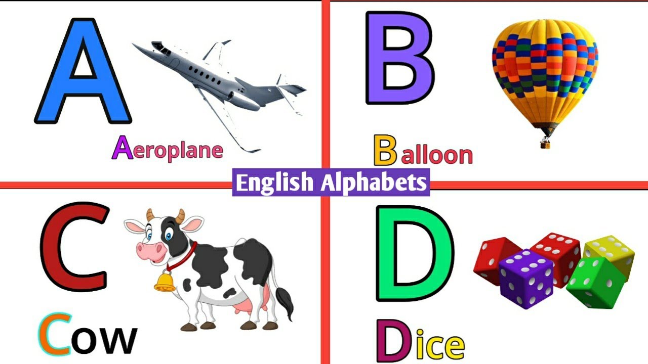 English alphabet |Learn Alphabet abcd - YouTube