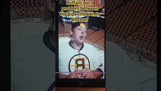 Sabres have a goaltending problem! #bruins #nhlplayoffs #boston #bruinsnation #nateslivetalk #nhl