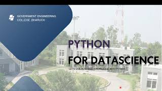 Introduction to Data Science with Python | Python Basics, Data Types, Operators, and I/O