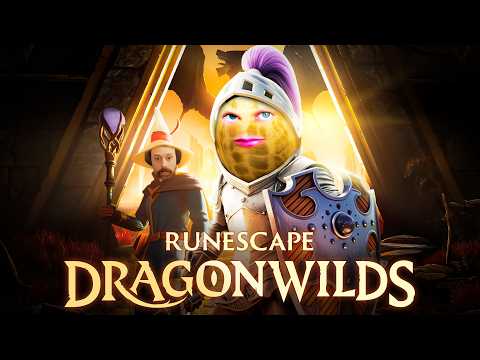 PEANUT First Time EXPLORING the World of Dragons w/ Gimmick | RuneScape: Dragonwilds