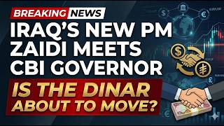Iraqi Dinar Update 🚨 Iraq’s New PM Zaidi Meets CBI Governor — Is the Iraqi Dinar About to Move? 💸🇮🇶