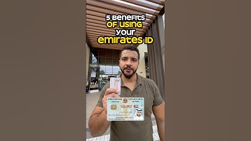 Unlock the power of your Emirates ID in the UAE! 💳 Here