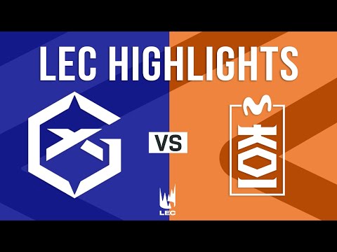 GX vs KOI Highlights | LEC 2025 Winter Split Week 2 Day 1 | GIANTX vs Movistar KOI