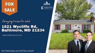1821 Wycliffe Rd, Baltimore, MD 21234