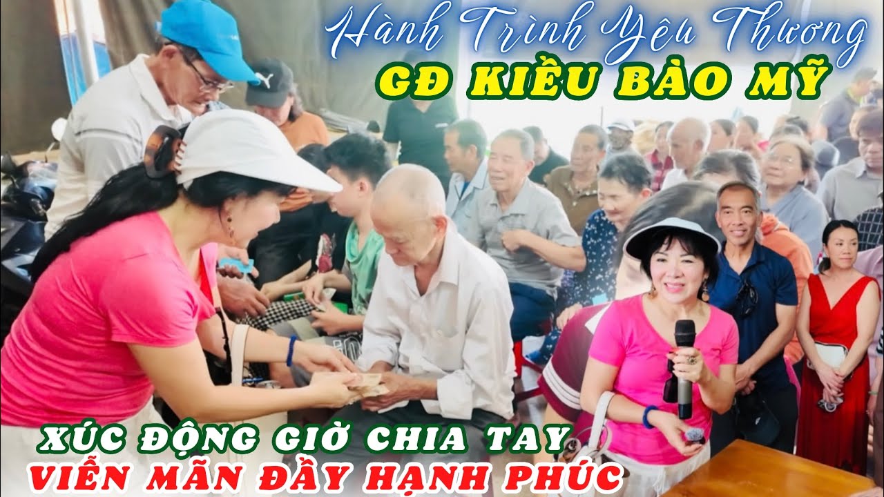 Hành Trình Yêu Thương Dâng Trào Cảm Xúc Giờ Chia Tay. GĐ Kiều Bào Mỹ Không Cầm Được Nước Mắt Nơi Này