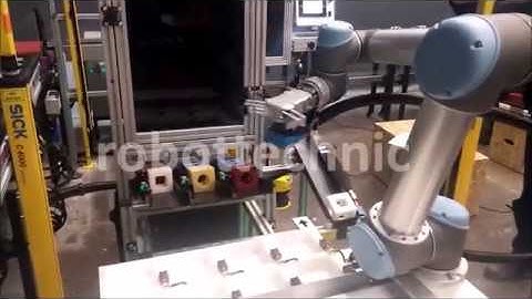 Robottechnic Mobil Robot: MiR, UR5, OnRobot, Sick