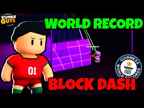 WORLD RECORD | BLOCK DASH [STUMBLE GUYS]