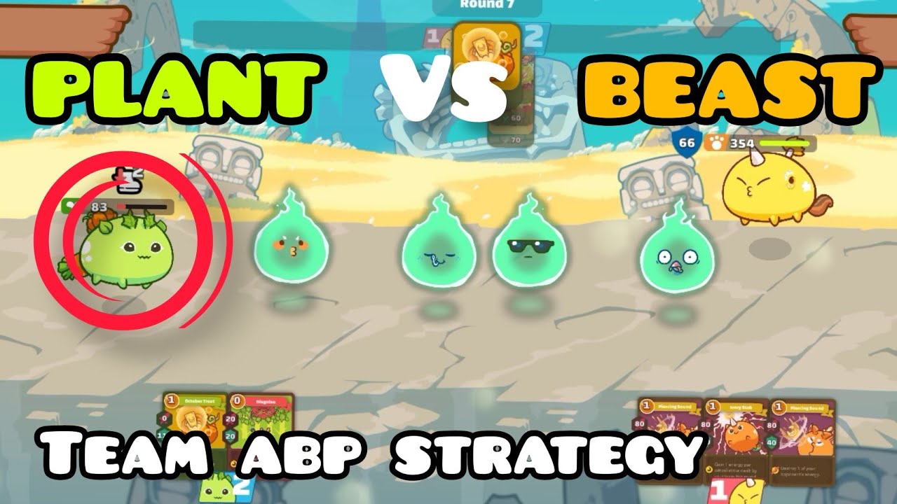 TEAM ABP AXIE INFINITY ARENA GAMEPLAY | PLANT vs BEAST ABP STRATEGY