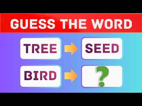 “Word Relationship Quiz | Guess the Correct Connection!”🤔 - YouTube